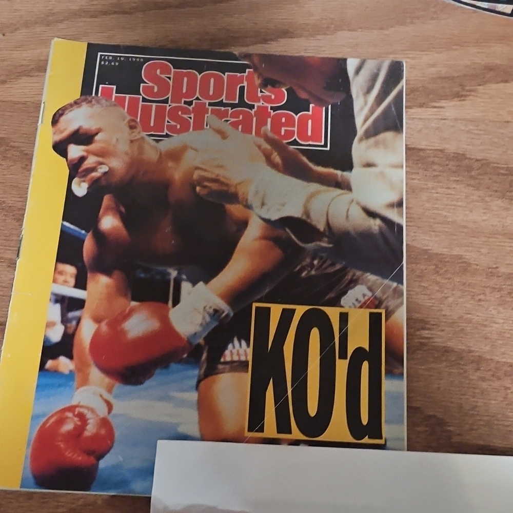 Sports Illustrated Magazine with Boxer Cover